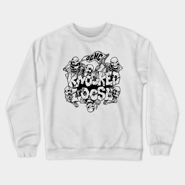 Knocked-Loose Crewneck Sweatshirt by rozapro666